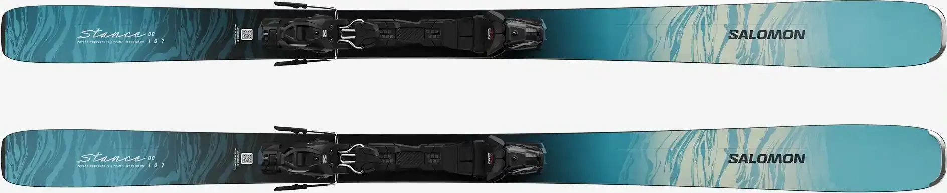 SALOMON STANCE 80 and M10 Alaskan Blue 2026